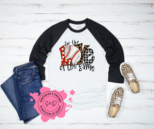 Baseball Love Raglan