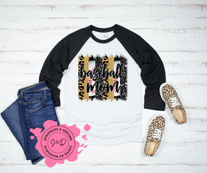 Baseball Mom 2 Raglan