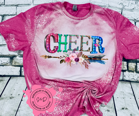 Cheer Arrow Bleached