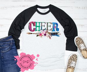 Cheer Arrow Raglan