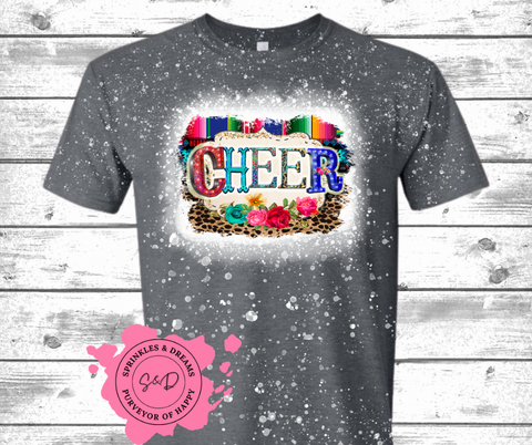 Cheer Leopard Bleached