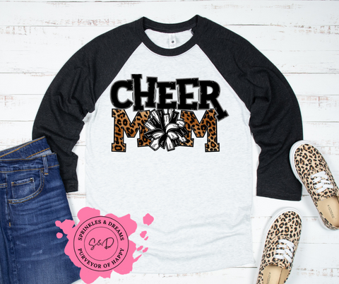 Cheer Mom Lep. 2 Raglan