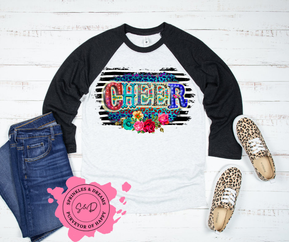 Cheer Stripe Raglan