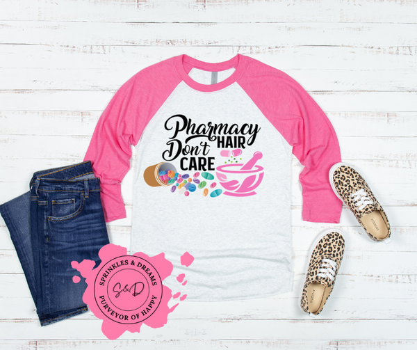 Pharmacy Hair Raglan